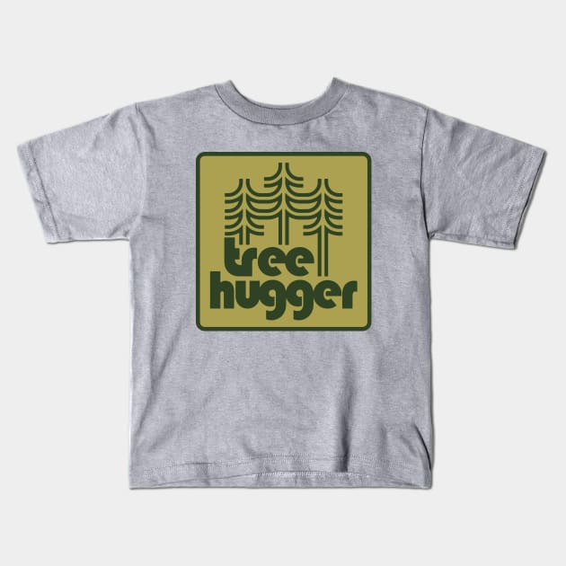 Tree Hugger Kids T-Shirt by Mark Studio